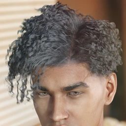 dForce Hayden Hair for Genesis 8