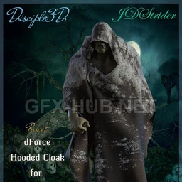 dForce Hooded Cloak for G8M