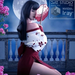 dforce kimono lingerie for G8F