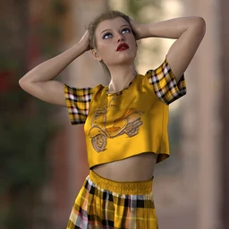 dForce Lily Outfit Texture Expansion