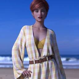 dForce Malibu Heat Outfit for Genesis 8 Female(s)