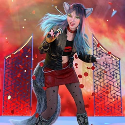 dForce Poison Love Outfit Textures