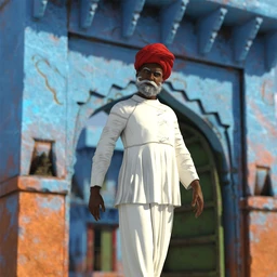 dForce Rabari Tribe Outfit for Genesis 8 Males