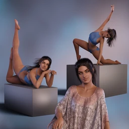 dForce Ready – Artistry in Motion Poses for Genesis 8 Female