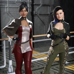 dForce Sergeant Master Outfit Textures