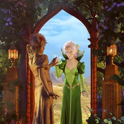 dForce Silver Elf Outfit Textures