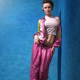 dForce Track Suit outfit for Genesis 8 & 8.1 Females