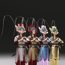 dForce Wudan Outfit and Fencing Pose for Genesis 8 and 8.1 Females