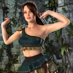 Druidic Princess Outfit for Genesis 2 Female(s)
