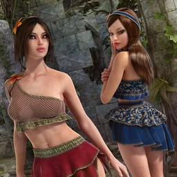 Druidic Princess Outfit Textures
