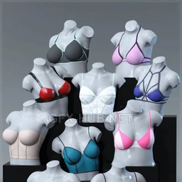 Easy Bras for Genesis 8 and 8.1 Females