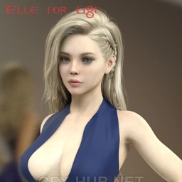 Elle For Genesis 8 Female