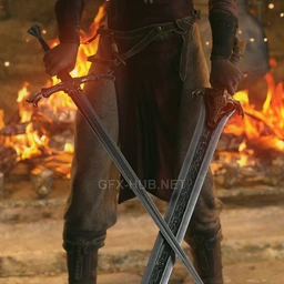 Fantasy Devourer and Excalibur Swords for Genesis 8