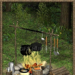 FIRE! Campfire and Cooking Set