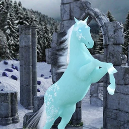 Flor De Hielo for DAZ Horse 2