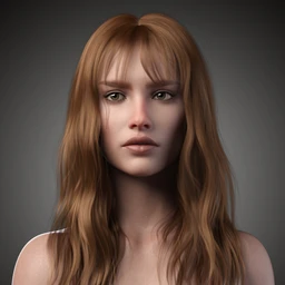 Flora Hair For Genesis 8 and 8.1 Female