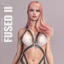Fused II for Genesis 8.1 Females