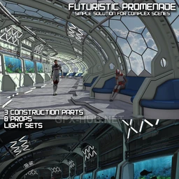 Futuristic Promenade