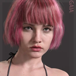 Gaia HD with HD Expression for Genesis 8.1 Female