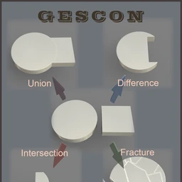 Gescon Constructive Solid Geometry for Daz Studio