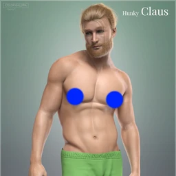 Hunky Claus for Genesis 8 Male