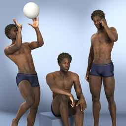 I am Poses for Darius 6