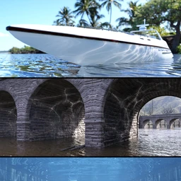 Iray Water Caustic Lights