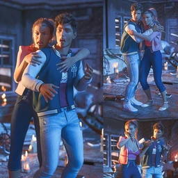 It Came from Outer Space Poses