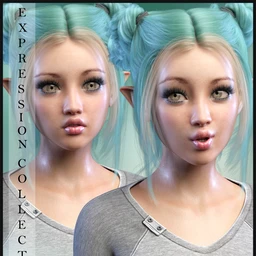 iV Sprightly Wonder Expressions For Genesis 8 Female(s)