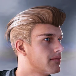 Jake Hair for Genesis 2 Male(s)