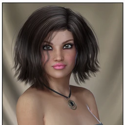 Jenny Hair for Genesis 2 Female(s) and Victoria 4