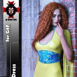 JMR dForce Misaki Dress for G8F