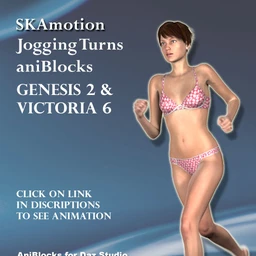 Jogging Turns aniBlocks Victoria 6 – Genesis 2 Female(s)