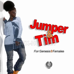 Jumper And Tim For Genesis 8 Females