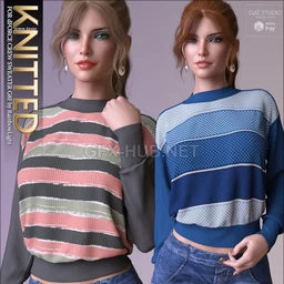 Knitted for dForce Crew Sweater G8F