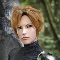 Kota Hair for Genesis 8 and 8.1 Males