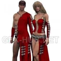 LB Fantasy Dress Texture Pack 3