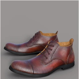 Leather Shoes For Genesis 2 Male(s)