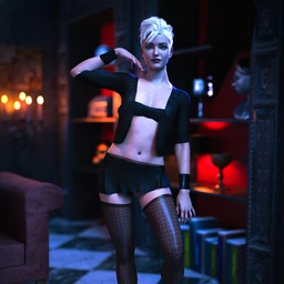 M3D Leather Obssesion Outfit for Victoria 8.1