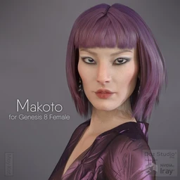 Makoto for Genesis 8 Female