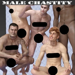 Male Chastity For Genesis 8 Male Genital Daz Studio