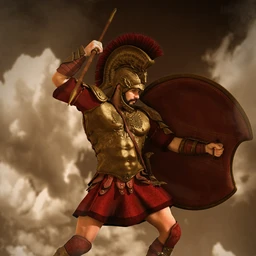 Mec4D Hoplite Soldier for Genesis 2 Male(s)