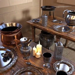 Medieval Kitchenware