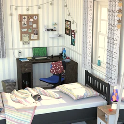 Messy Vignette Bedroom