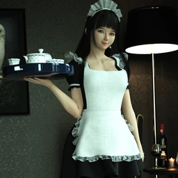 Mio Character and Mio Hair for Genesis 8 and 8.1 Females