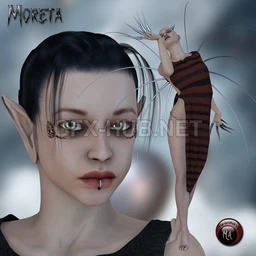 Moreta – Character and outfit for V4