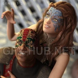 Morphing Face Mask Texture Pack