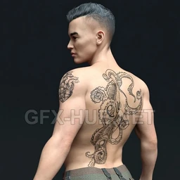 MR Dom for Genesis 8.1 Male