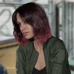 MRL dForce Mid Length Hair for Genesis 8 Female