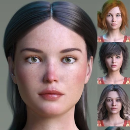 Natural Women and Morphs Addons for Genesis 8 Female